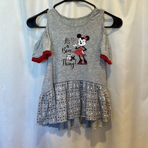 Disney Parks Girls Minnie Top